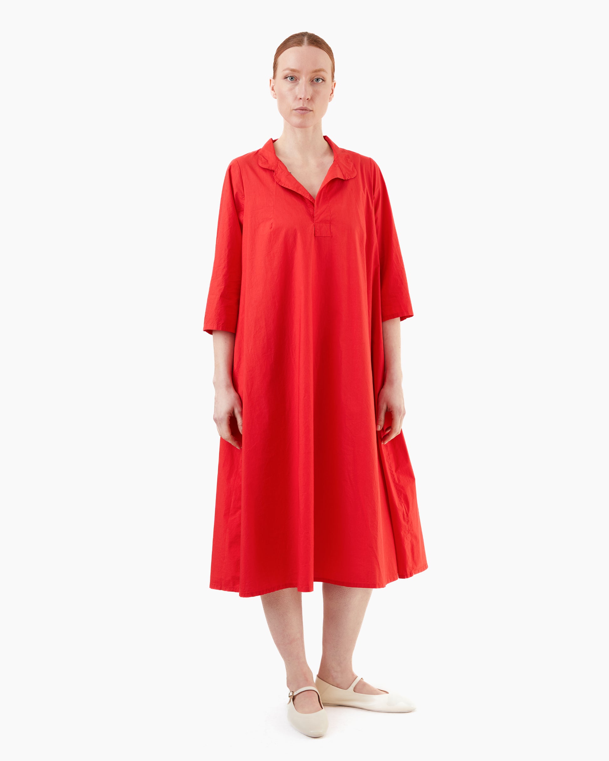 Labo.Art Women's Scampo Clara Cotton Dress in Tango