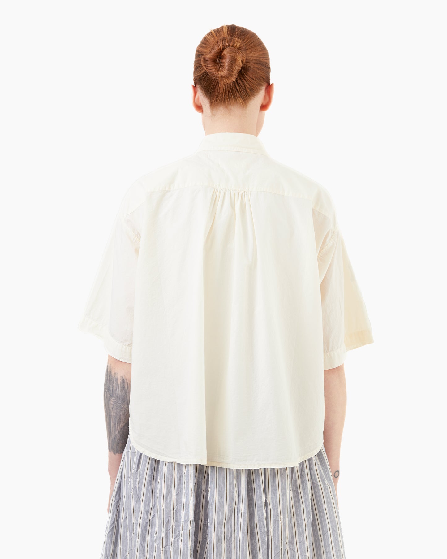 Labo.Art Women's Egadi Sushi Cotton Shirt in Aborio