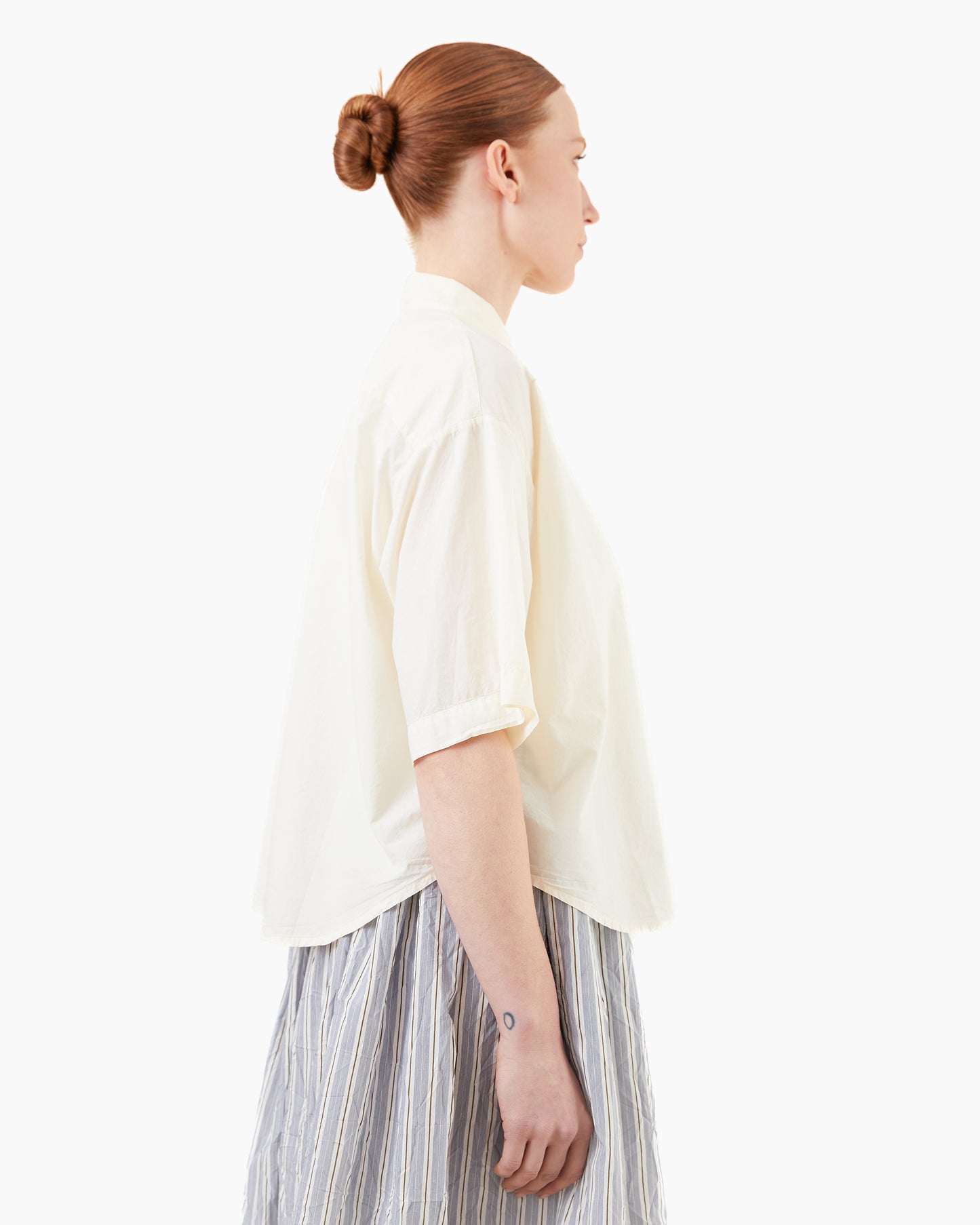 Labo.Art Women's Egadi Sushi Cotton Shirt in Aborio