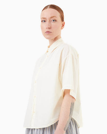 Labo.Art Women's Egadi Sushi Cotton Shirt in Aborio