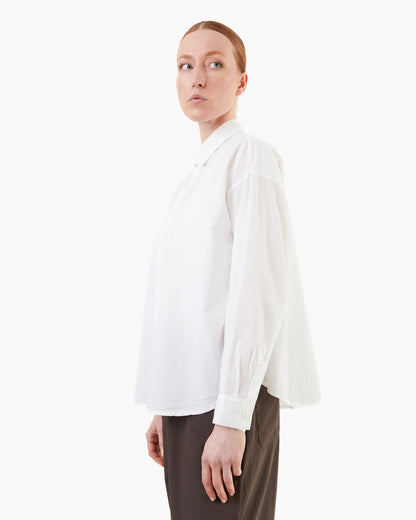 Labo.Art Women's Eolia Light Cotton Shirt in White