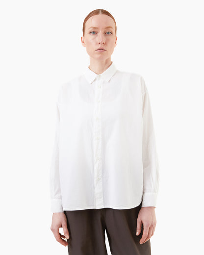 Labo.Art Women's Eolia Light Cotton Shirt in White
