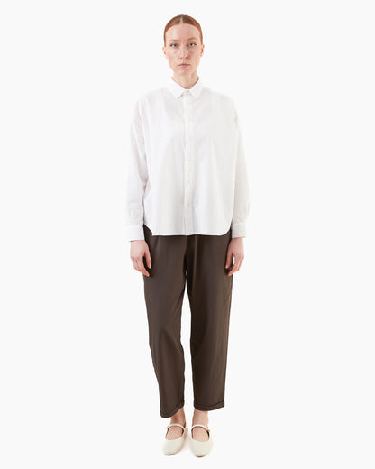 Labo.Art Women's Eolia Light Cotton Shirt in White