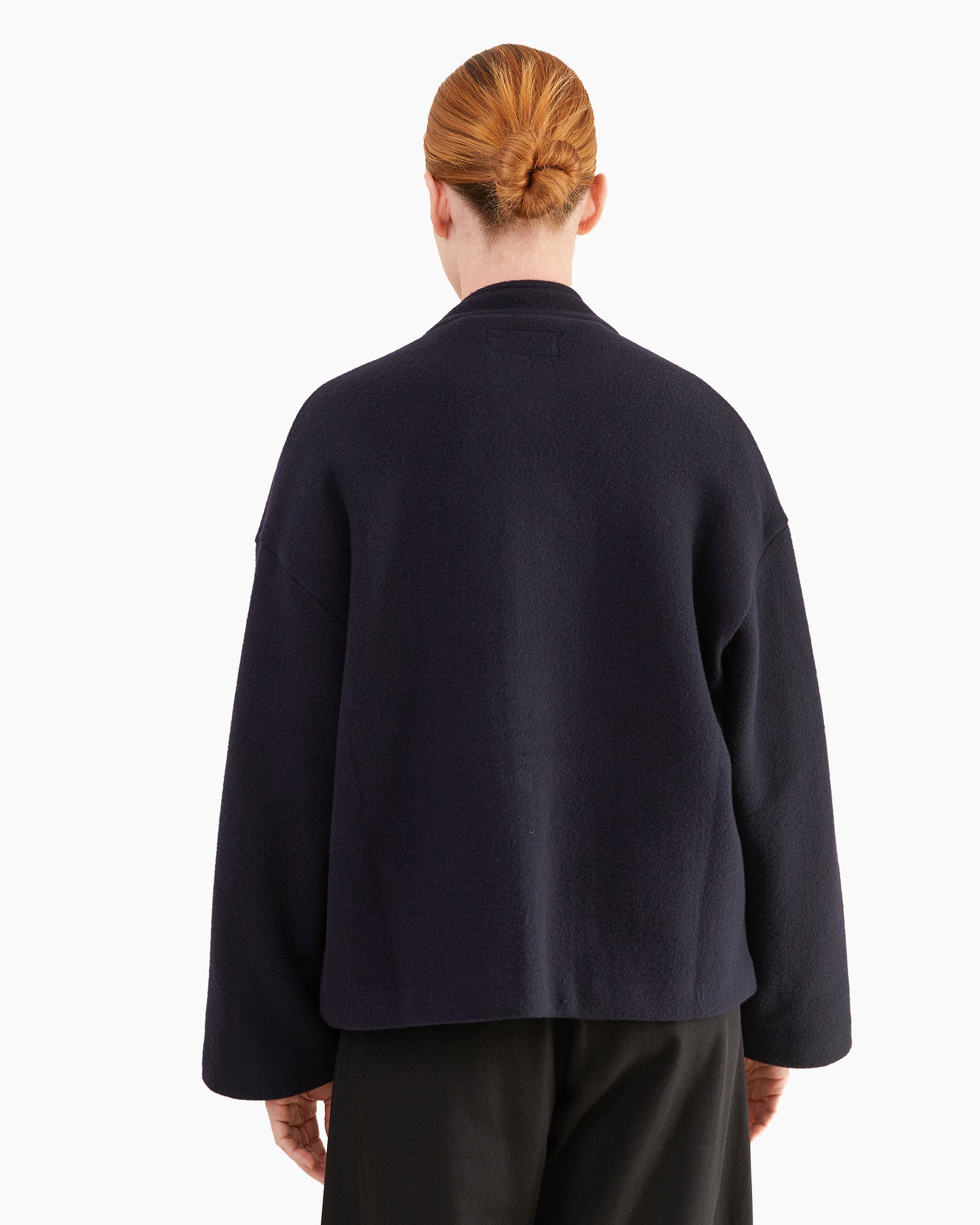 Labo.Art Women's Ficus Feltro Knit Jacket in Atlantic