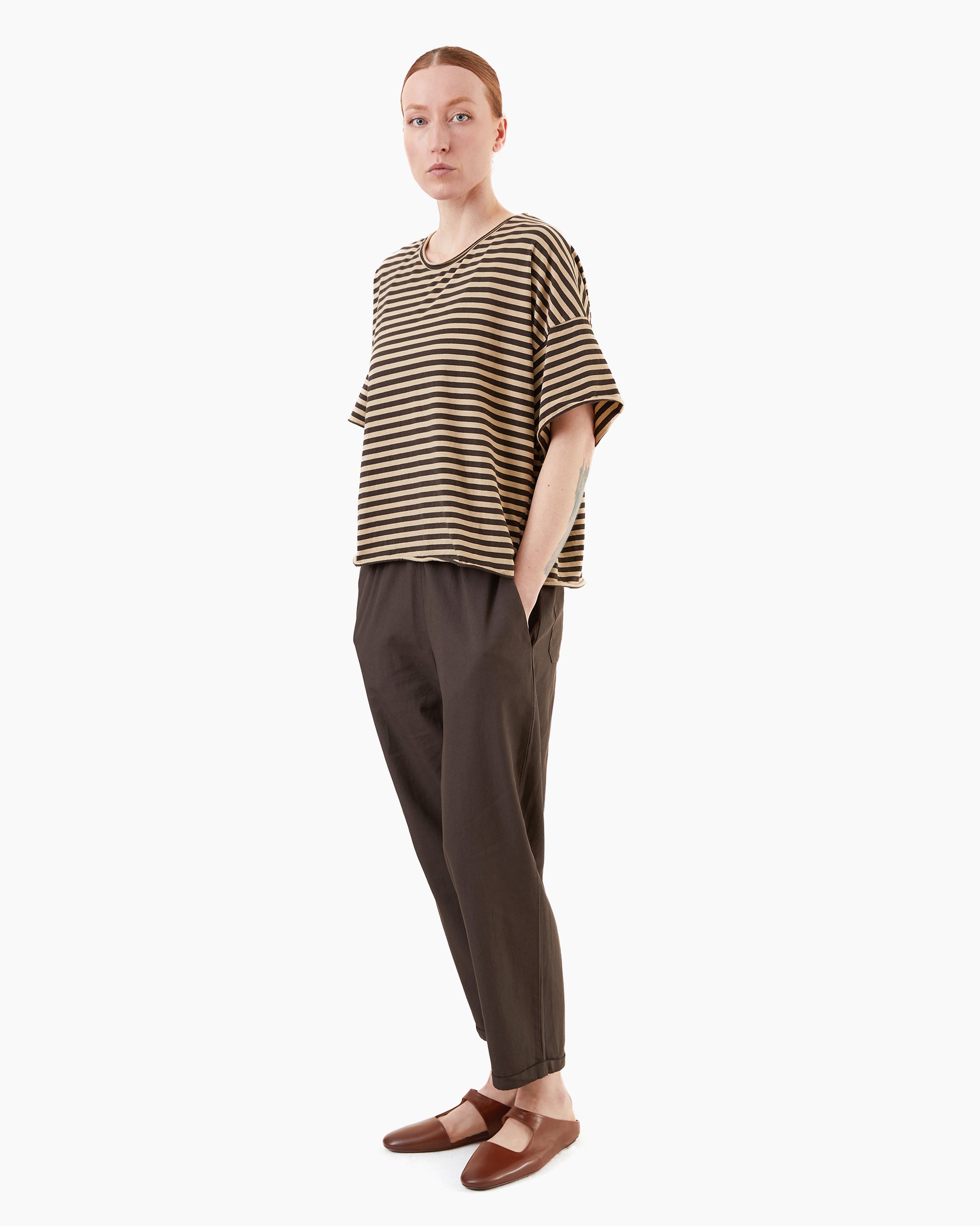 Labo.Art Women's Frida Striped Cotton Jersey in Sonora