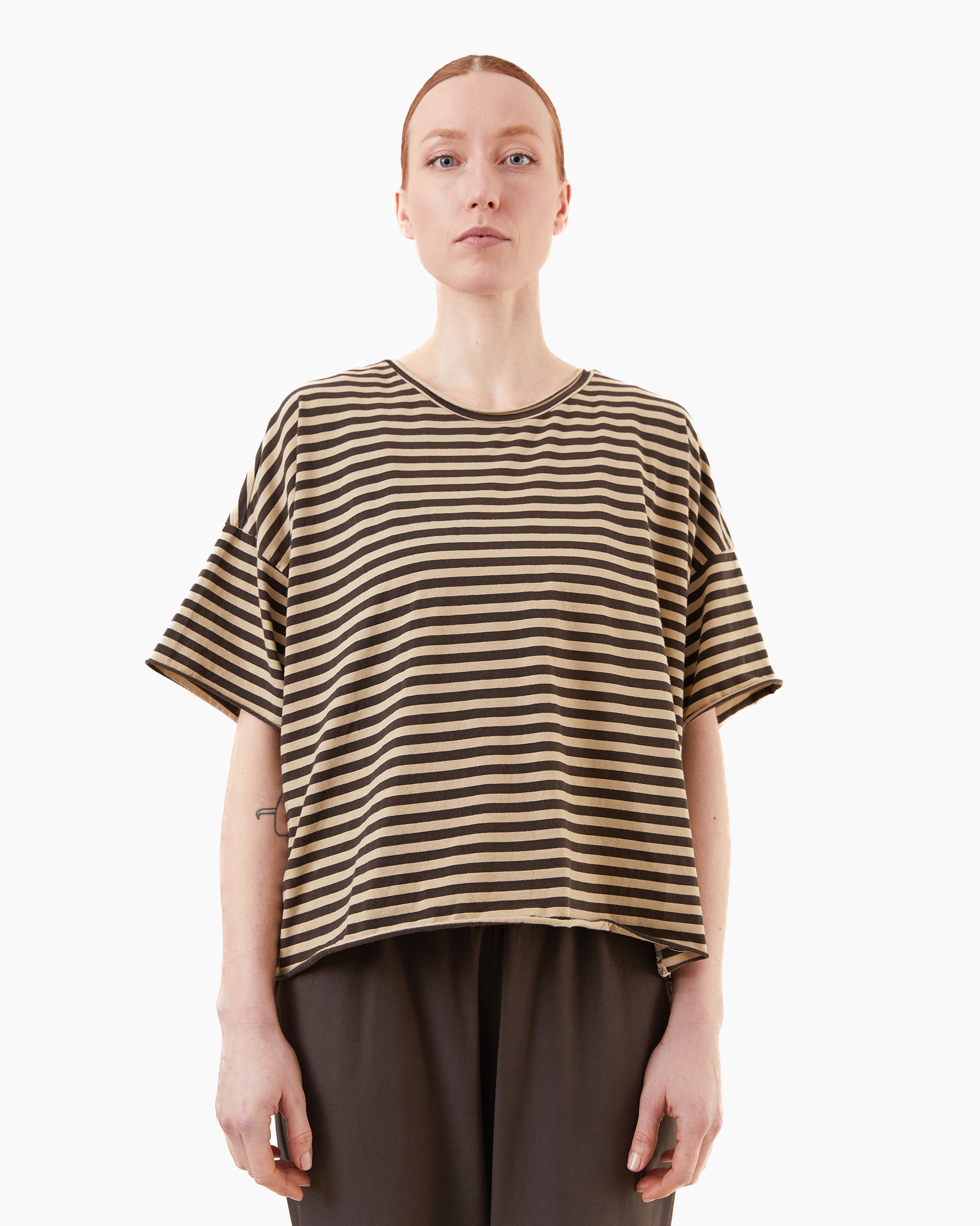 Labo.Art Women's Frida Striped Cotton Jersey in Sonora