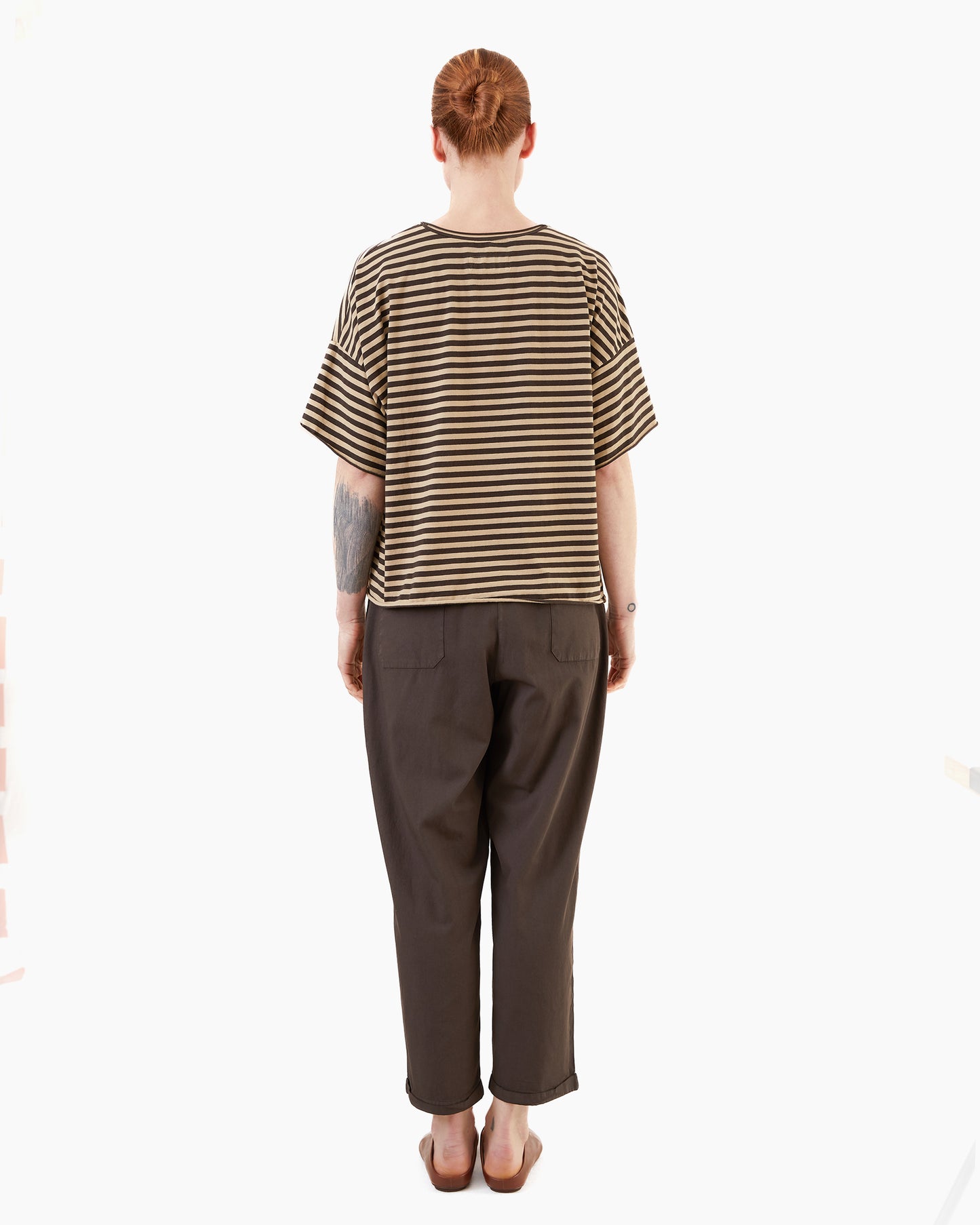 Labo.Art Women's Frida Striped Cotton Jersey in Sonora