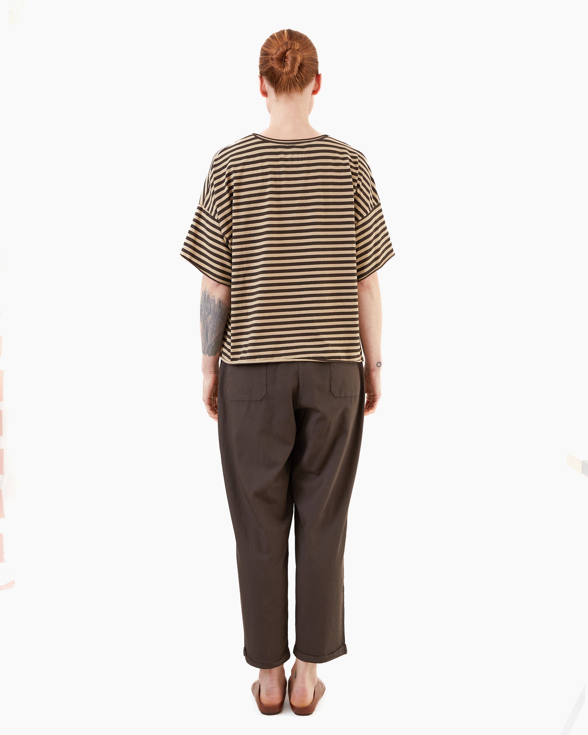 Labo.Art Women's Frida Striped Cotton Jersey in Sonora