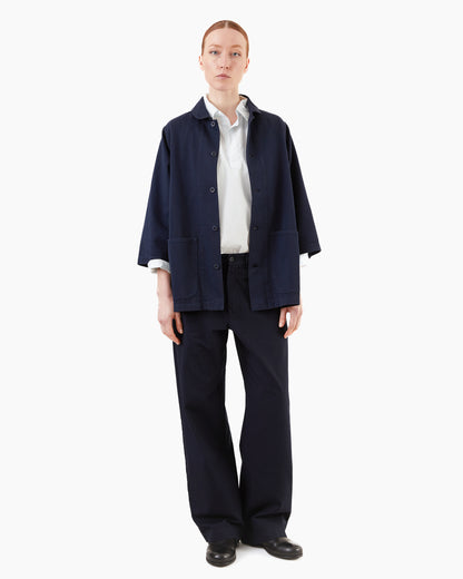 Labo.Art Women's Olivia Massaua Cotton Jacket in Atlantic