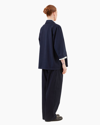 Labo.Art Women's Olivia Massaua Cotton Jacket in Atlantic