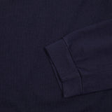 Labo Art Men's Jeff Long-sleeve Wool T-Shirt in Atlantic