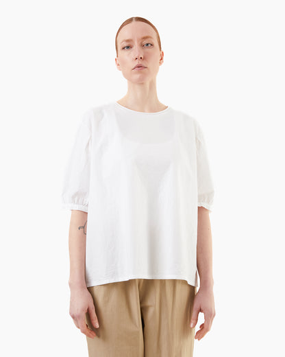 Labo.Art Women's Liscia Sushi Cotton Top in White