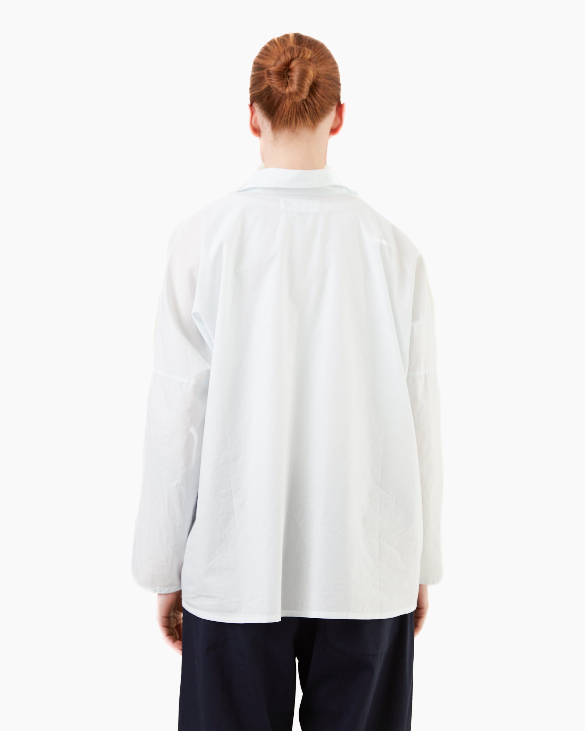 Labo.Art Women's Mira Sushi Cotton Shirt in Acqua
