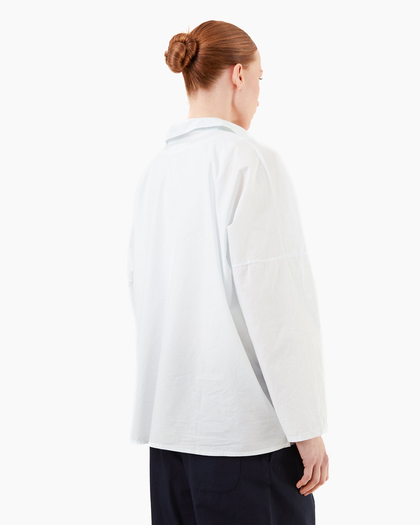 Labo.Art Women's Mira Sushi Cotton Shirt in Acqua