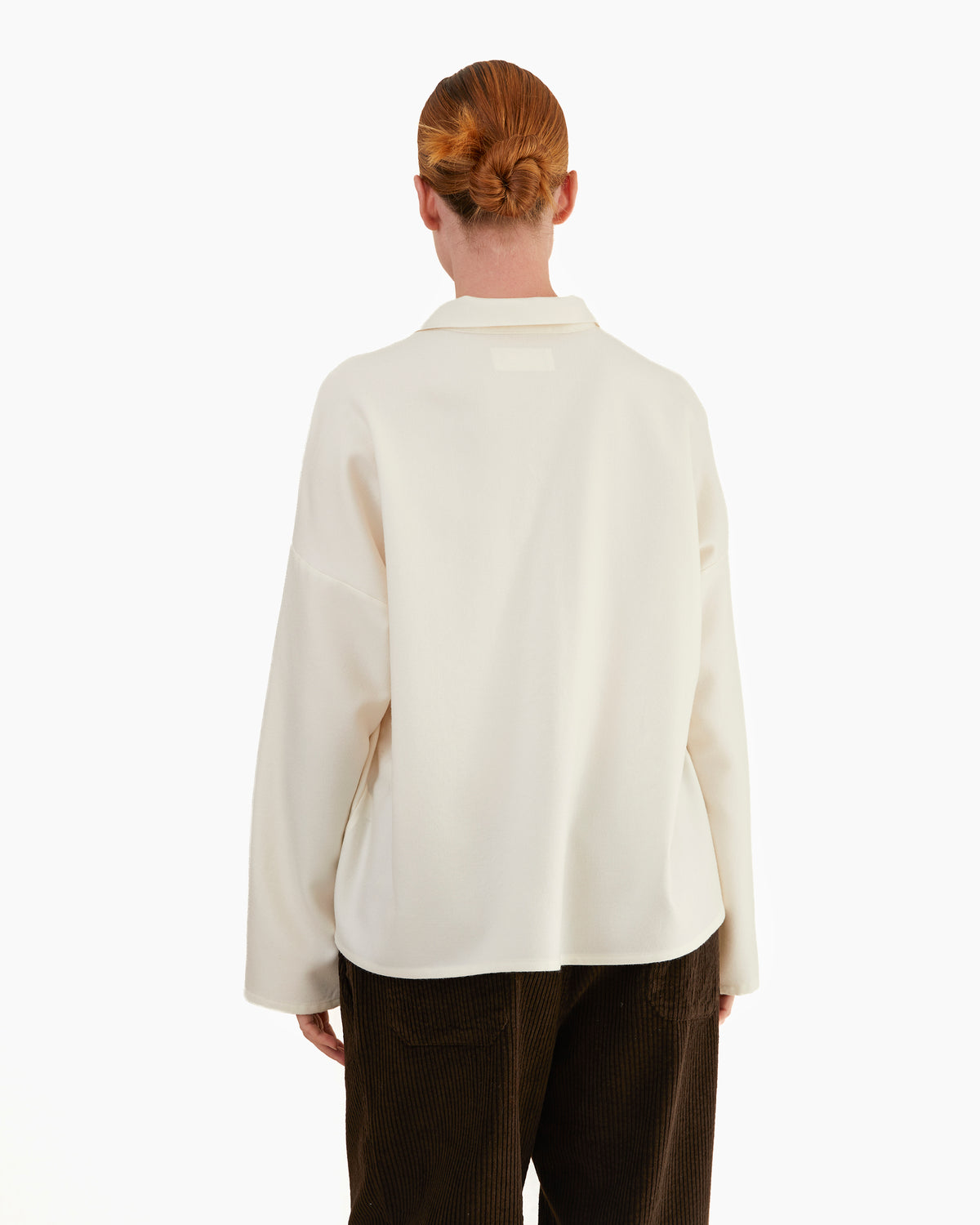 Labo Art Women's Amal Grace Polo Shirt in Winter White