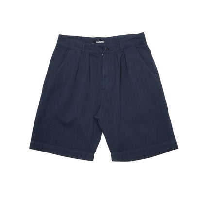 Labo.Art Men's Mani Pisa Cotton Linen Shorts in Atlantic