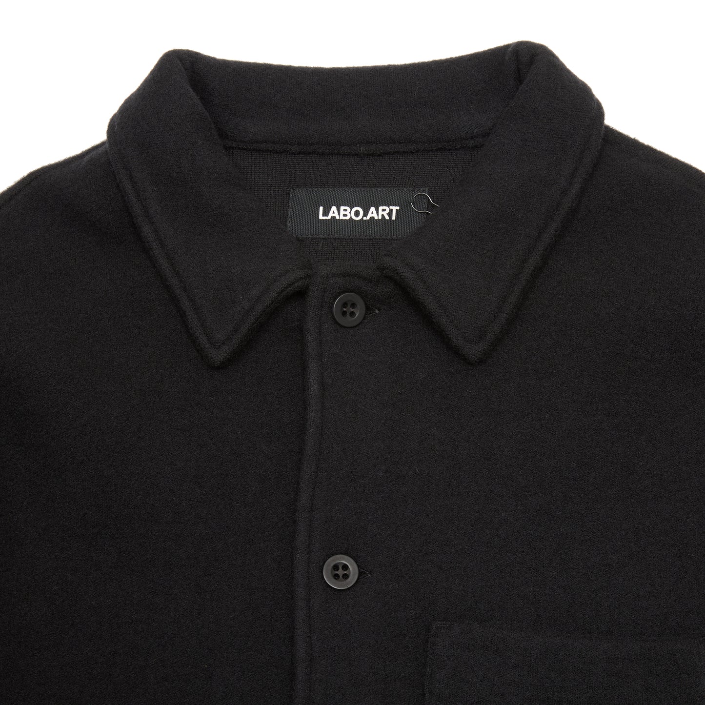 Labo.Art Men's Ovest Feltro Jacket in Black