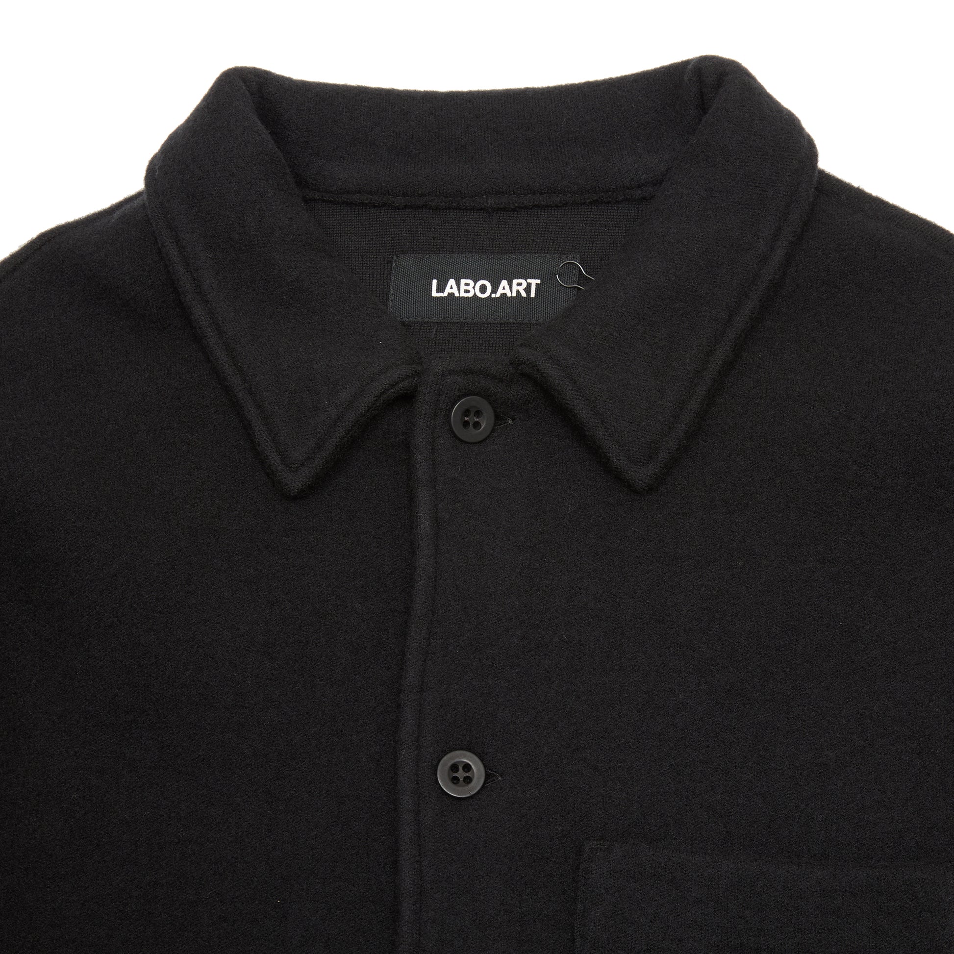 Labo.Art Men's Ovest Feltro Jacket in Black