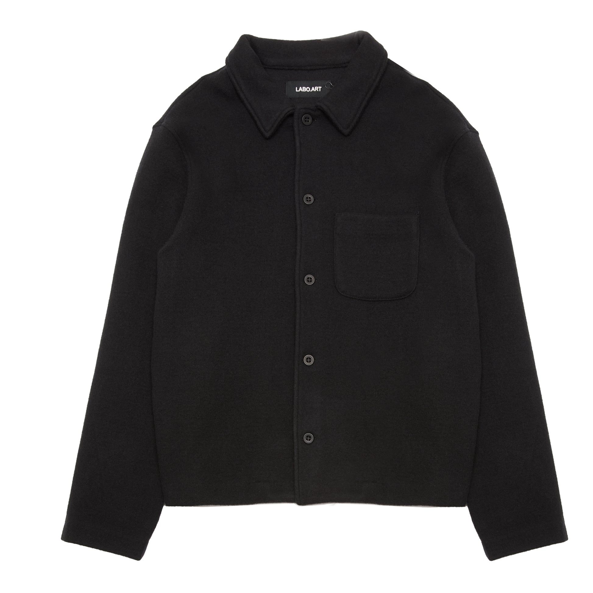 Labo.Art Men's Ovest Feltro Jacket in Black