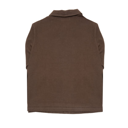 Labo.Art Men's Ovest Moon Cotton Jacket in Maroon