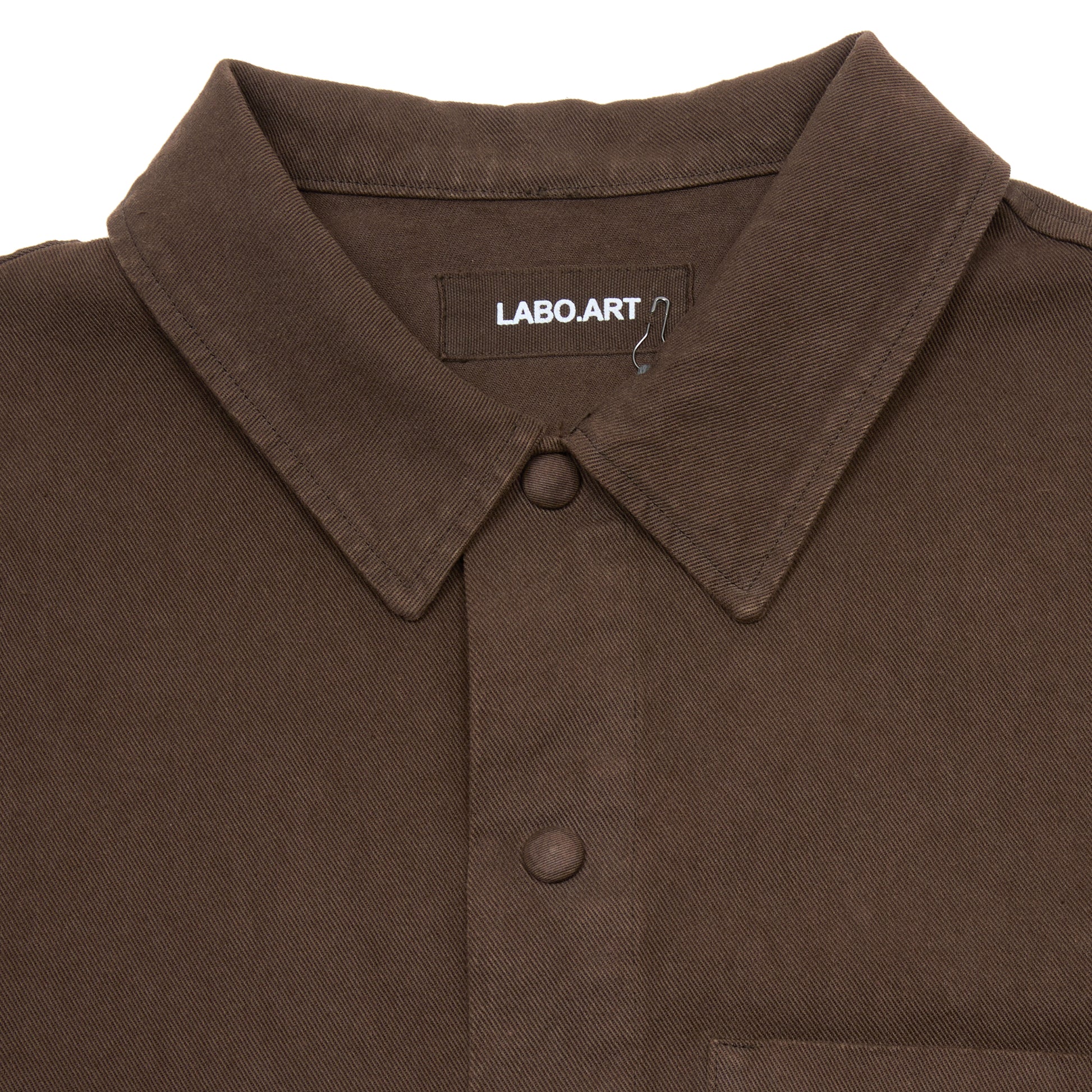 Labo.Art Men's Ovest Moon Cotton Jacket in Maroon