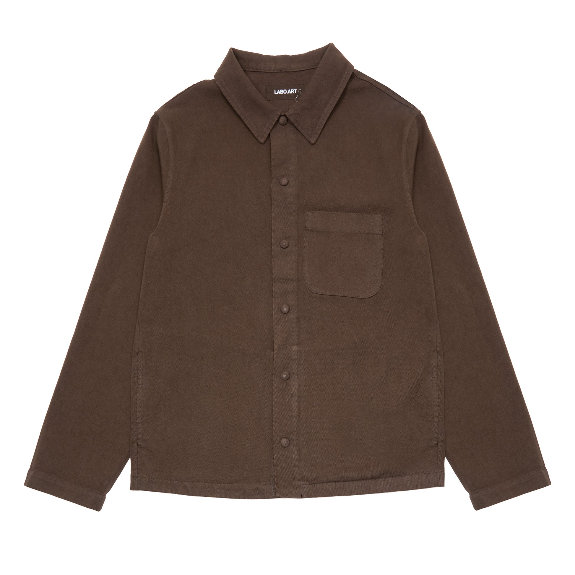 Labo.Art Men's Ovest Moon Cotton Jacket in Maroon