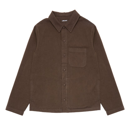 Labo.Art Men's Ovest Moon Cotton Jacket in Maroon