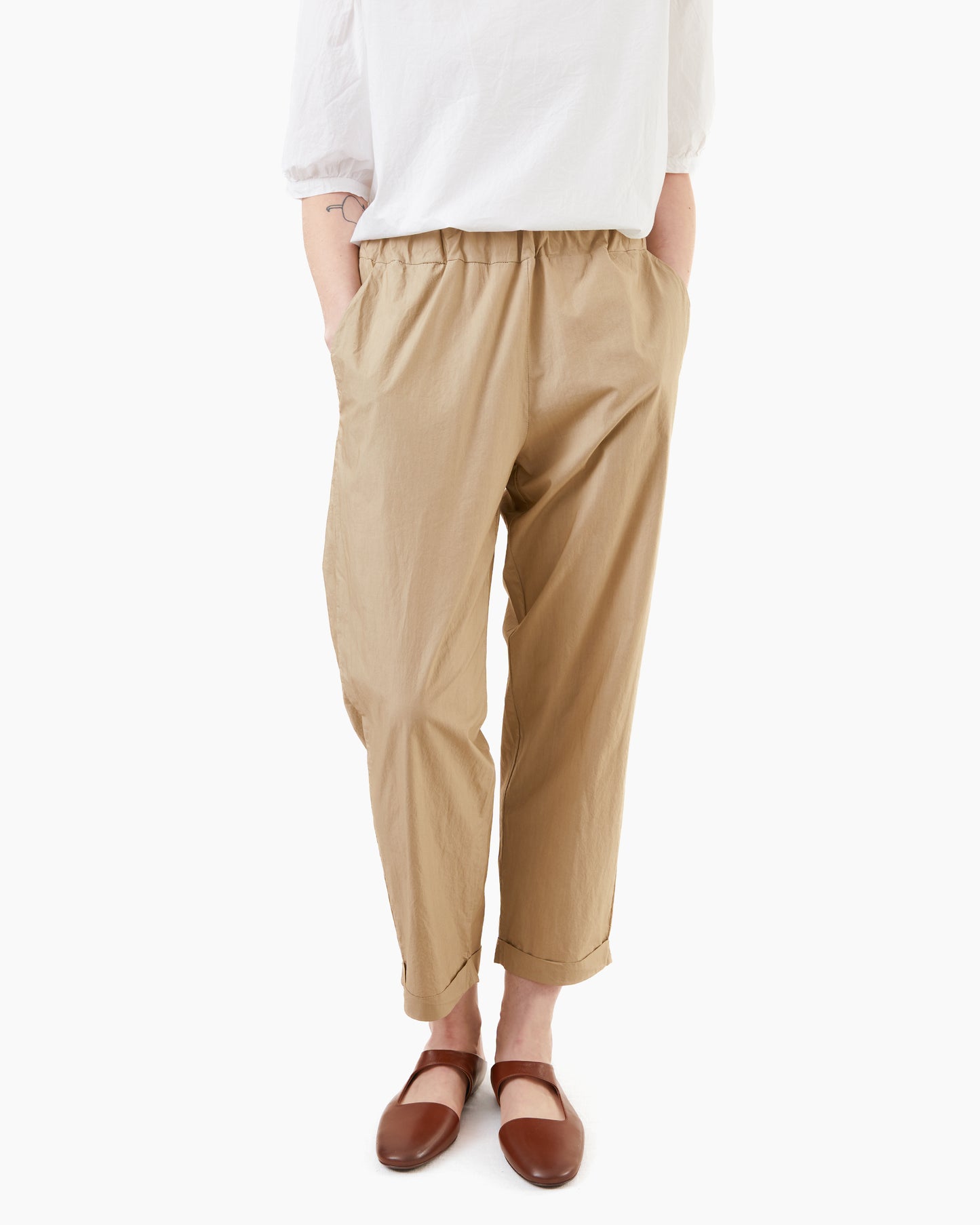 Labo.Art Women's Vela Clara Cotton Pant in Sonora