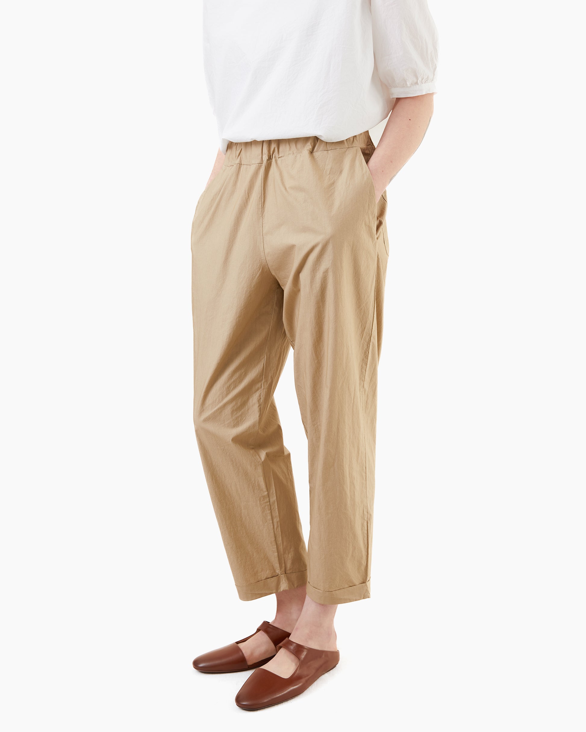 Labo.Art Women's Vela Clara Cotton Pant in Sonora