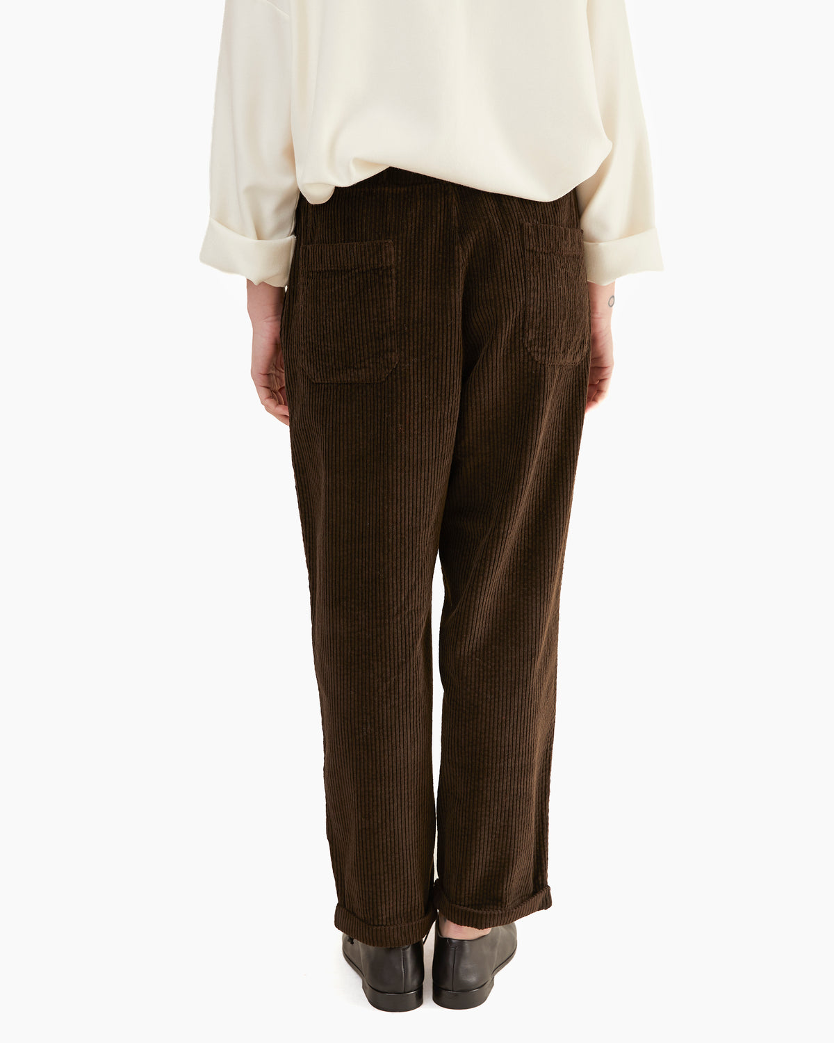 Labo.Art Women's Paride Velluto Pant in Cacao