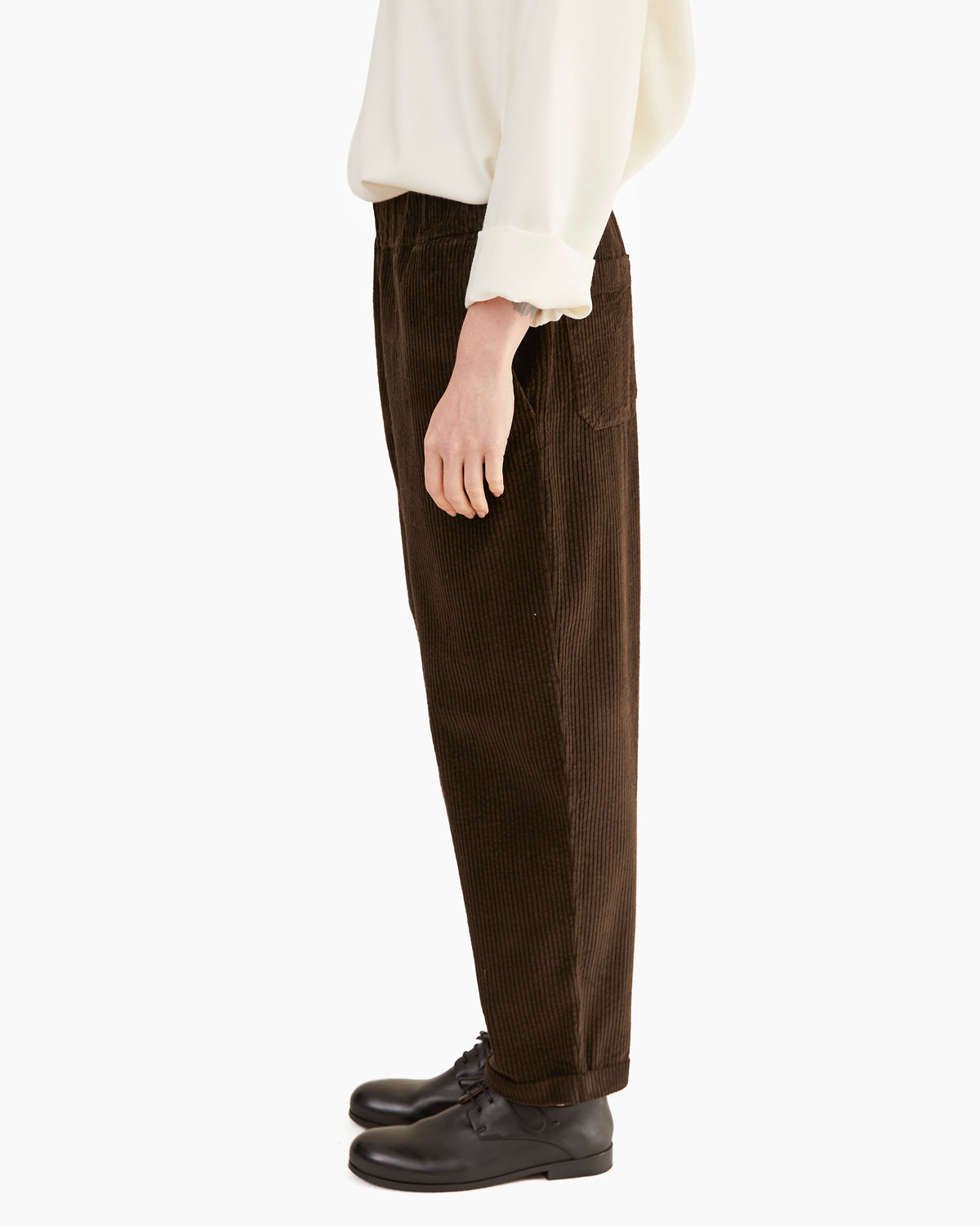 Labo.Art Women's Paride Velluto Pant in Cacao