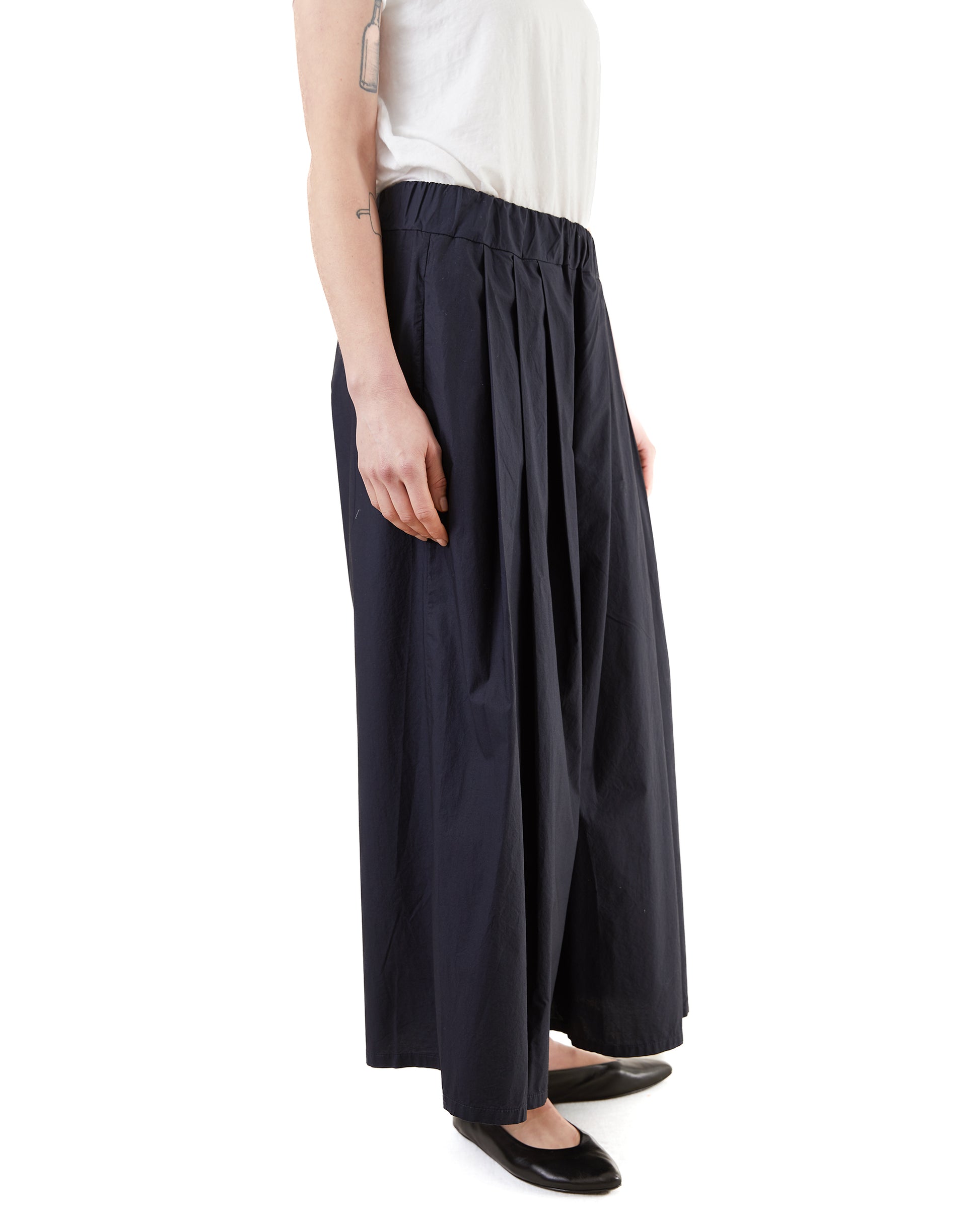 Labo.Art Women's Rombo Clara Cotton Pants in Atlantic