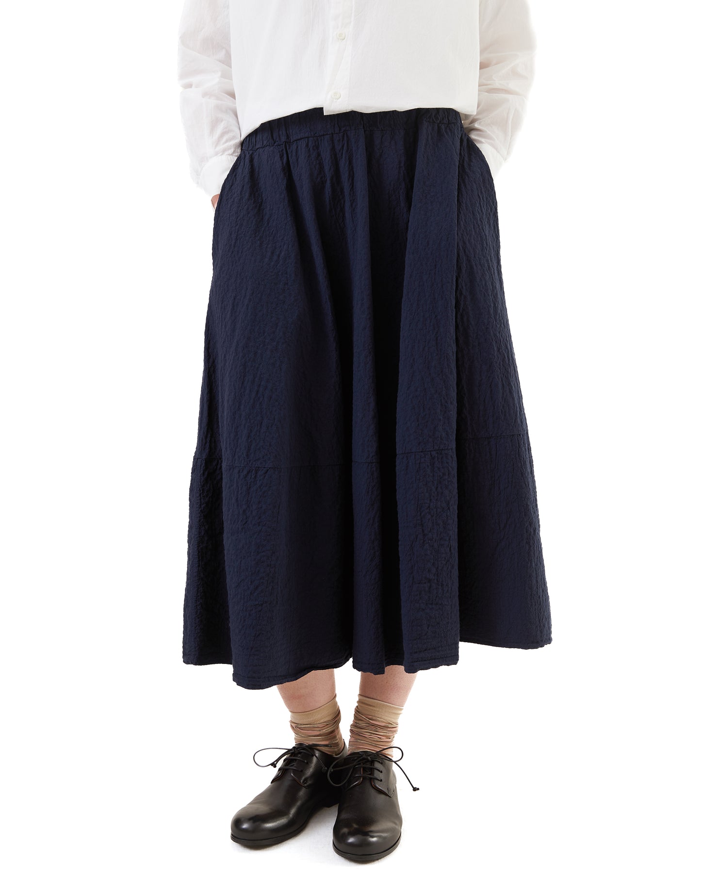 Labo.Art Women's Gea Rock Cotton Skirt in Atlantic