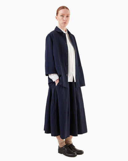 Labo.Art Women's Gea Rock Cotton Skirt in Atlantic