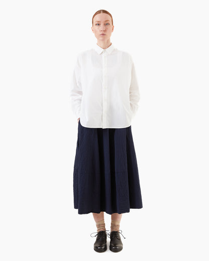 Labo.Art Women's Gea Rock Cotton Skirt in Atlantic