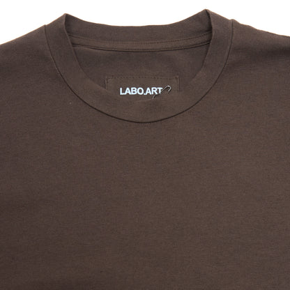 Labo.Art Men's Basica L/S Cocache T-Shirt in Cacao