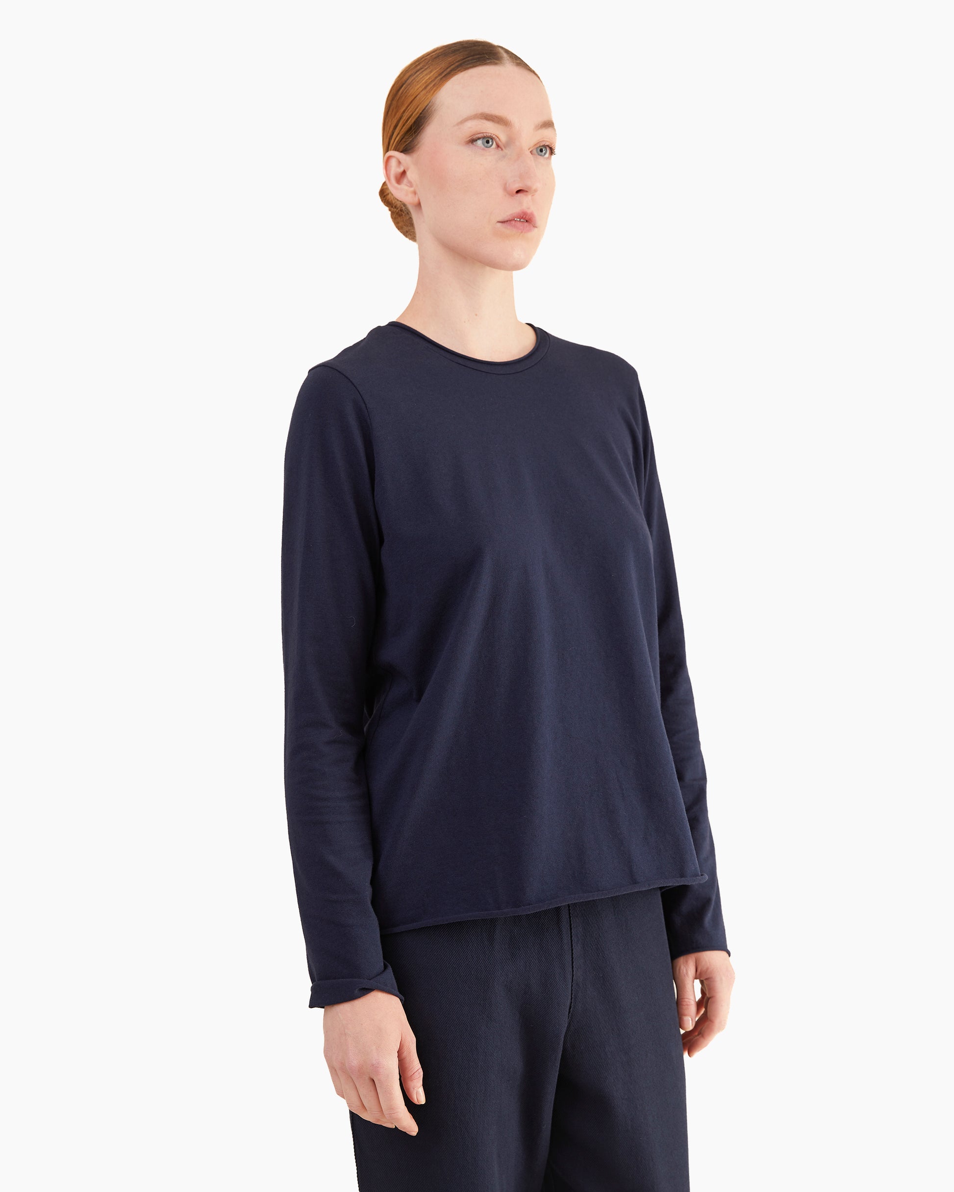 Labo.Art Women's Maglia Agapi Cotton-Cashmere Jersey in Atlantic