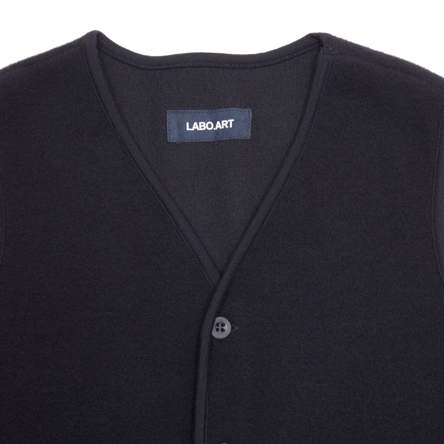 Labo Art Men's Manos Feltro Gilet in Atlantic