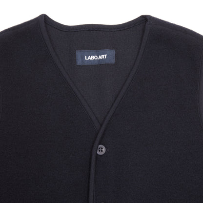 Labo Art Men's Manos Feltro Gilet in Atlantic