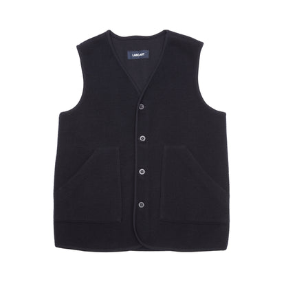 Labo Art Men's Manos Feltro Gilet in Atlantic