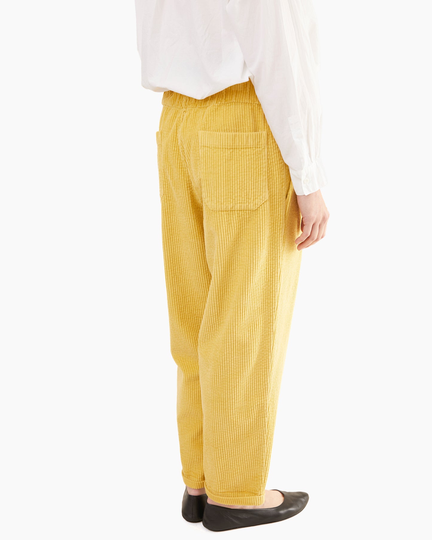 Labo.Art Women's Paride Velluto Pant in Lemonade
