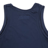 <p>Relax fit slouchy vest with wide neck. Ideal for layering and wearing on its own in warmer months.&nbsp;</p> <p>95% Cotton, 5% Elastane.</p> <p>Made in Italy.&nbsp;</p>