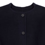 Manuelle Guibal Shawool Cashmere/Wool Coat in Indigo Night