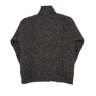 Massimo Alba Persico Alpaca/Mohair Cardigan in Lava