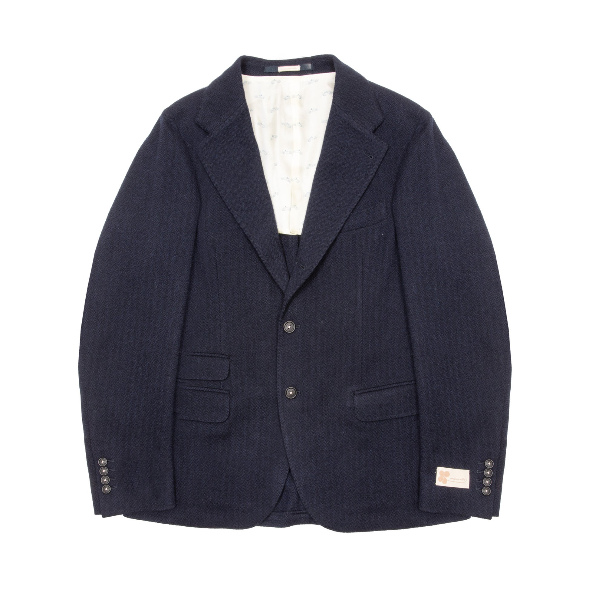 Massimo Alba Catch2 Cashmere/Virgin Wool Jacket in Blu