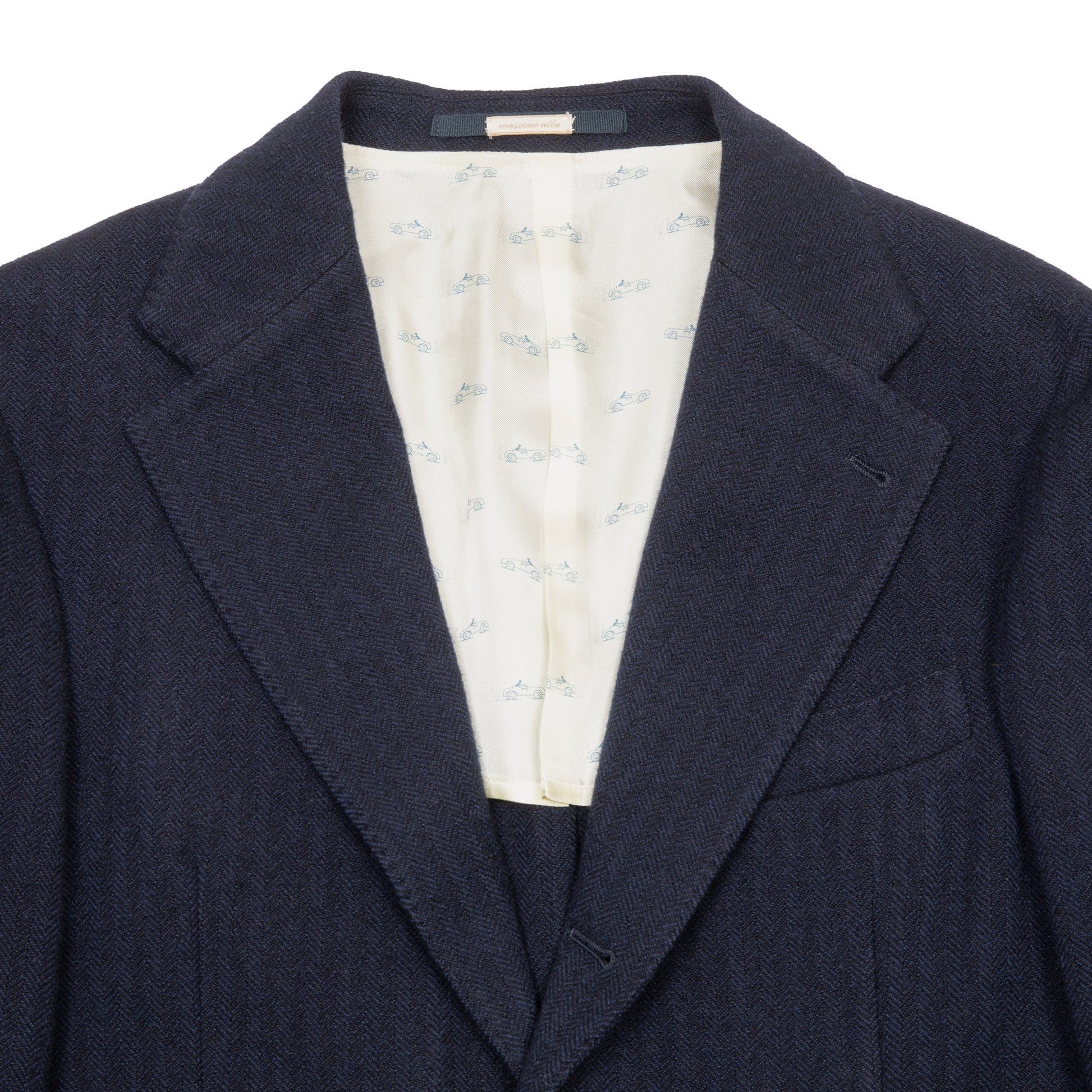 Massimo Alba Catch2 Cashmere/Virgin Wool Jacket in Blu