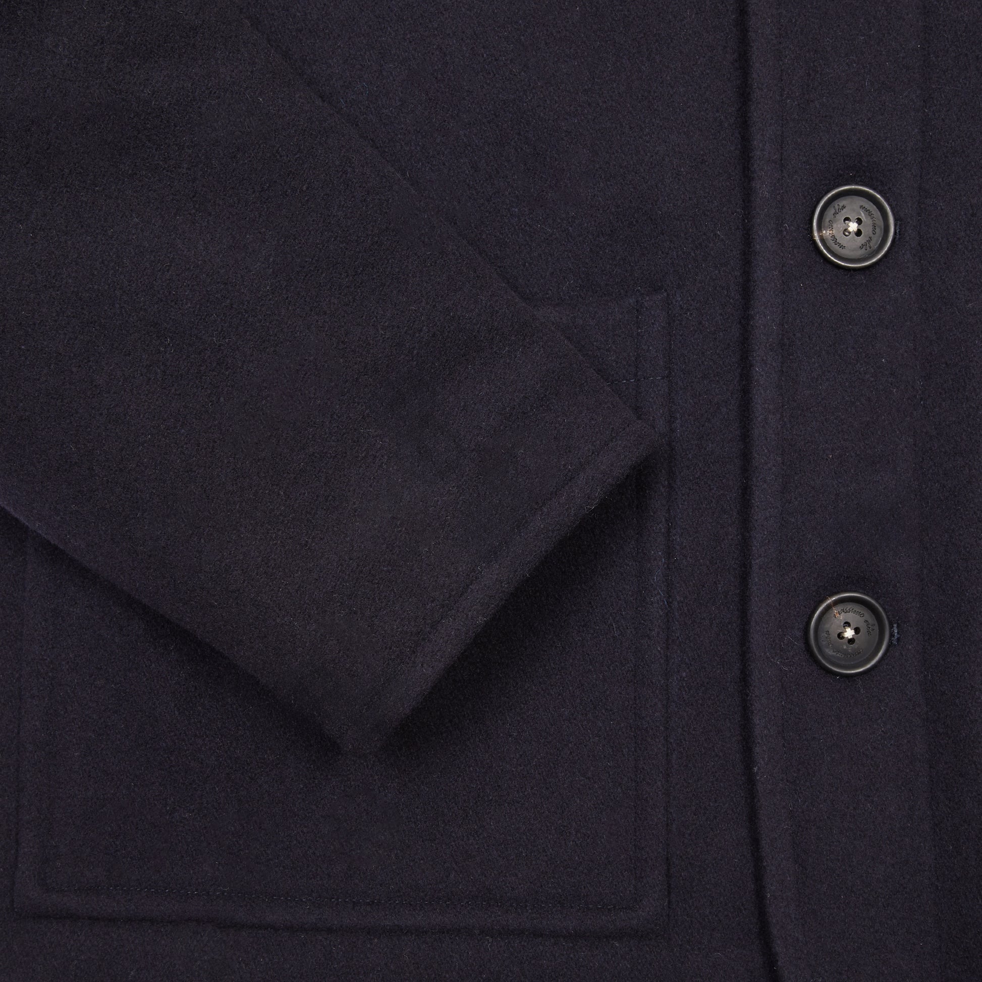 Massimo Alba Chevrolet Reversible Padded Jacket in Blu