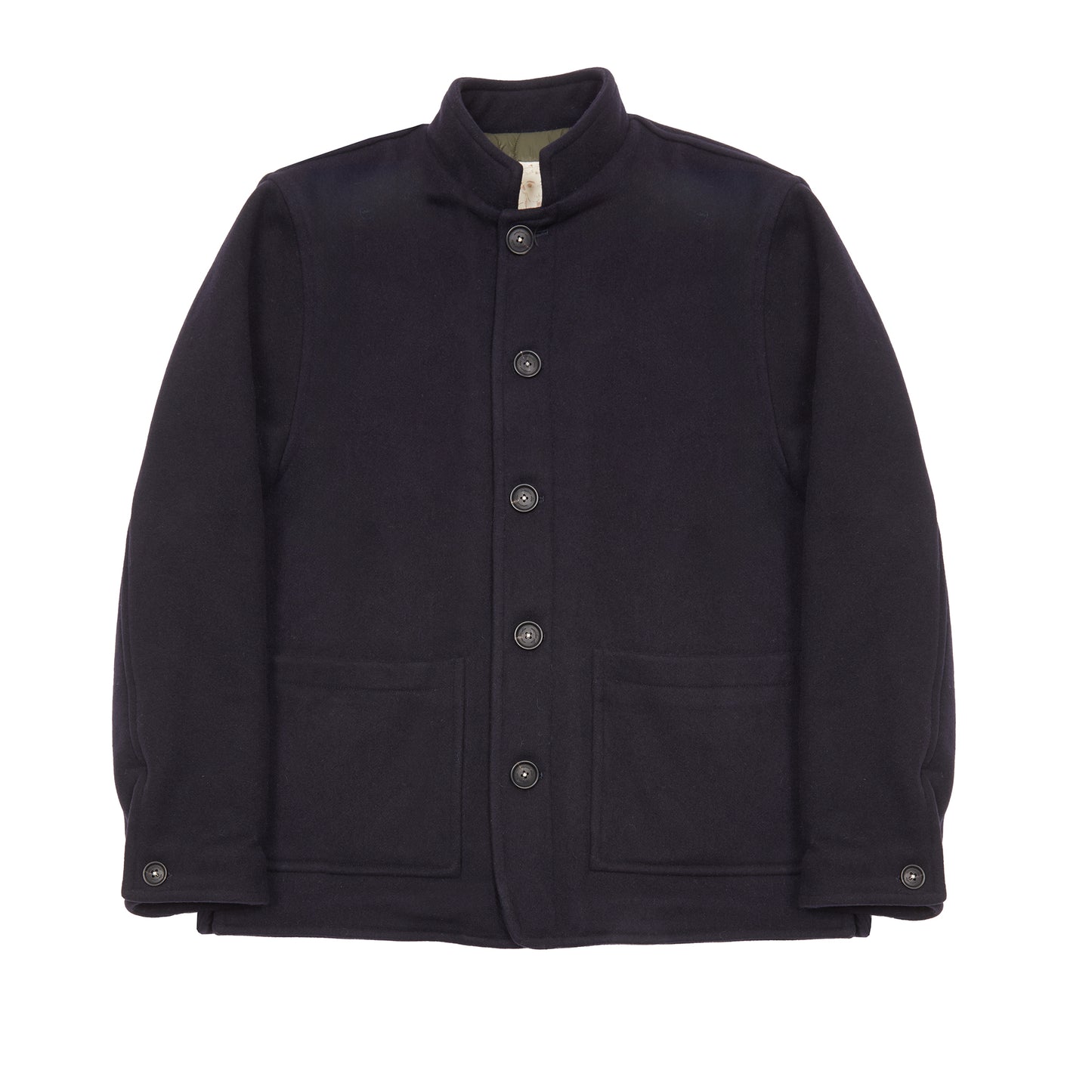 Massimo Alba Chevrolet Reversible Padded Jacket in Blu