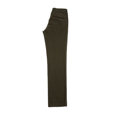 Massimo Alba Ionio2 Moleskin Trousers in Caffe