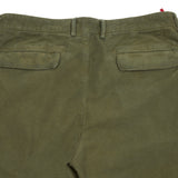 Massimo Alba Ionio2 Moleskin Trousers in Militare